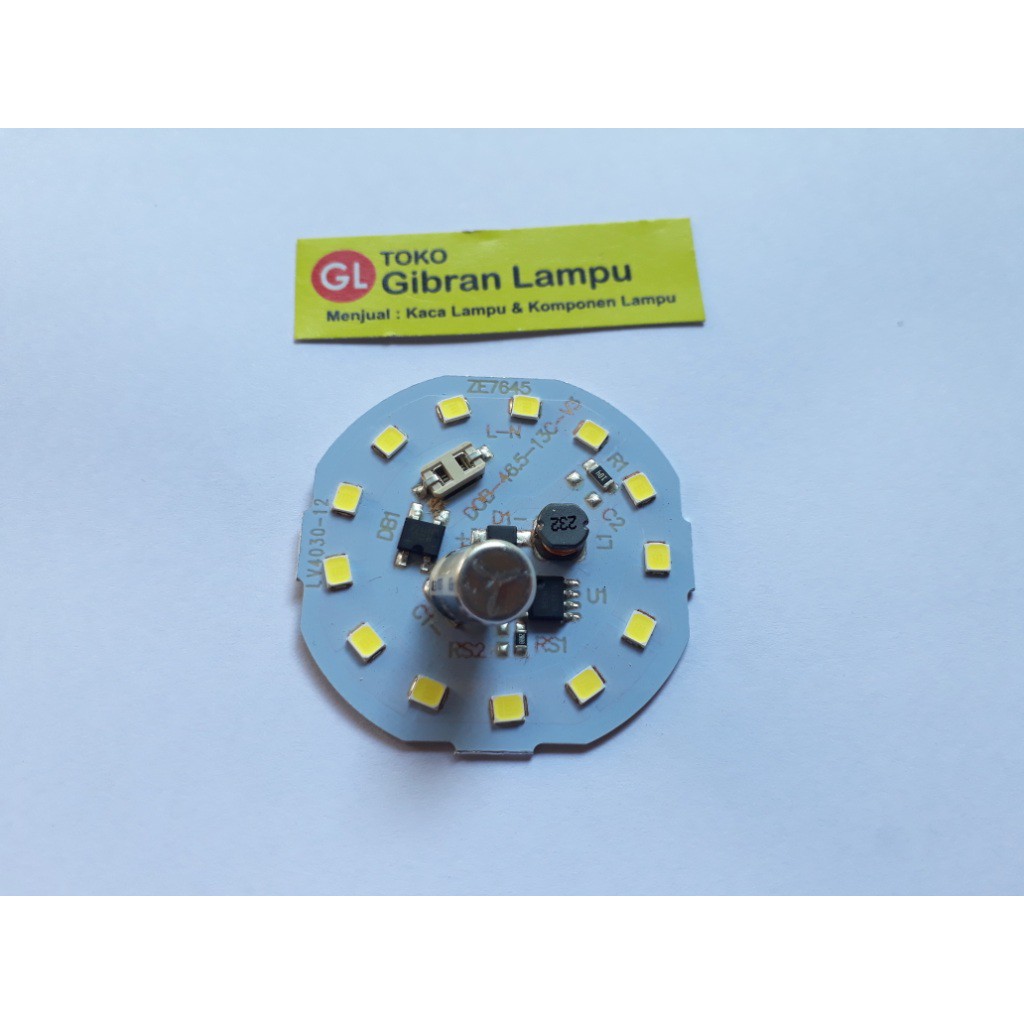 PCB Mata Lampu LED 12w Tanpa Driver - Mata LED AC Langsung 220V (BM)