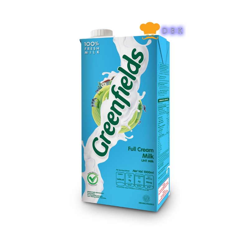 

Greenfield susu UHT 1L Full Cream pure milk