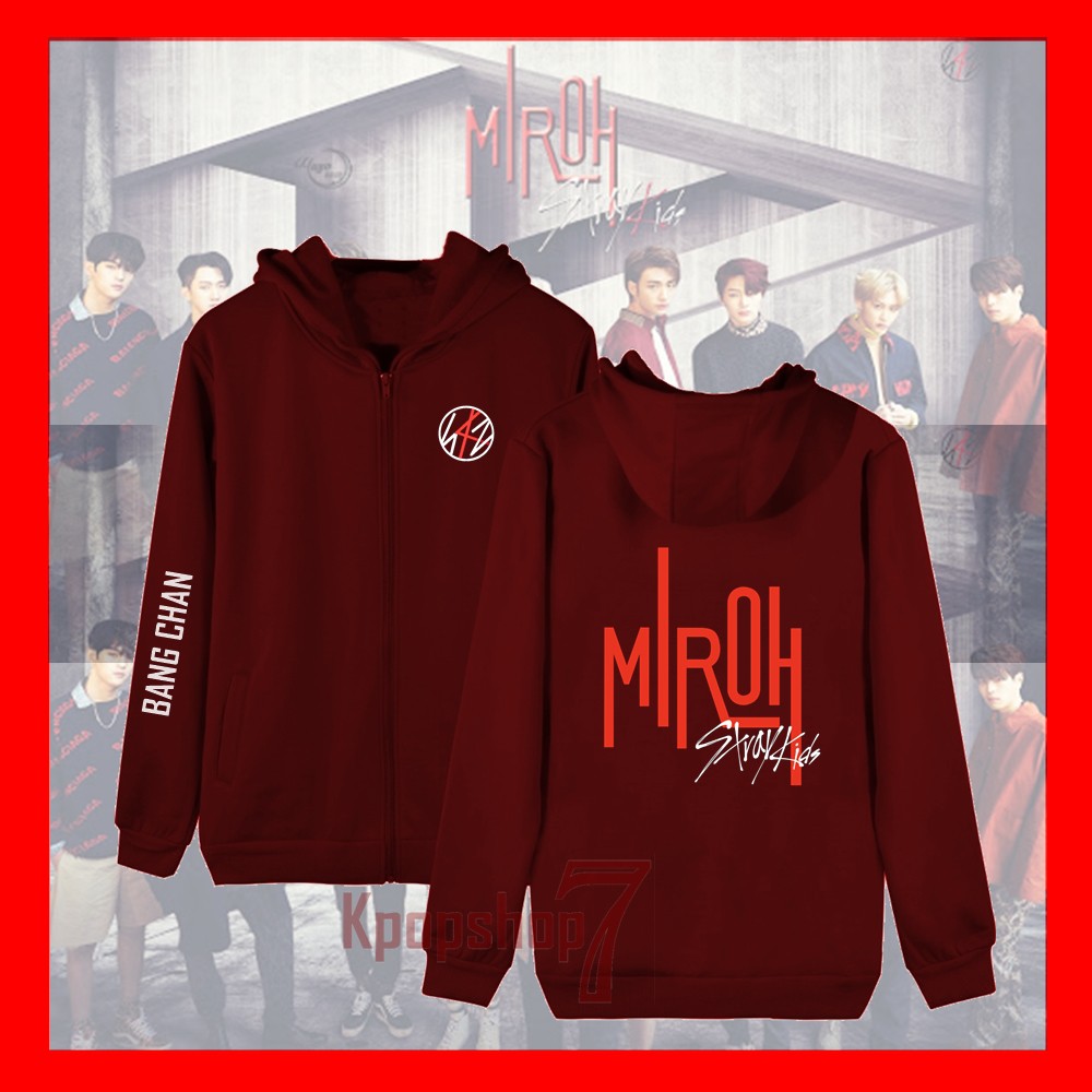 Jaket straykids hoodie straykids miroh