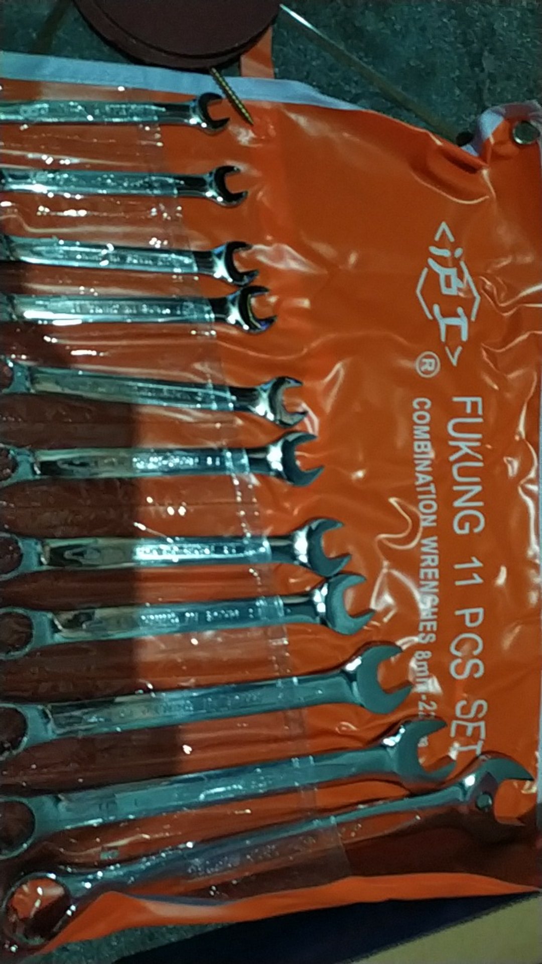 Kunci Ring Pas Set Fukung Asli 11pcs 8-22 Asli