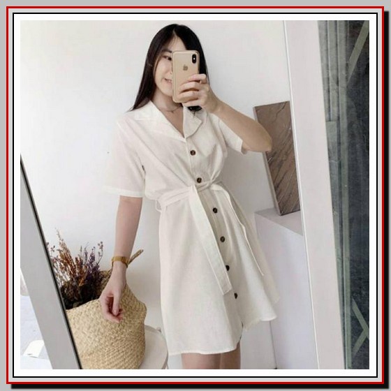 Baju Wanita Dress Brukat Natal Remaja Kekinian 2021 2022 Gaun Pesta Na Pc-[Ready Stock] Dress Viona