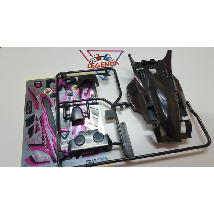 Body Liberty Emperor & Decal Original Tamiya Mini 4WD