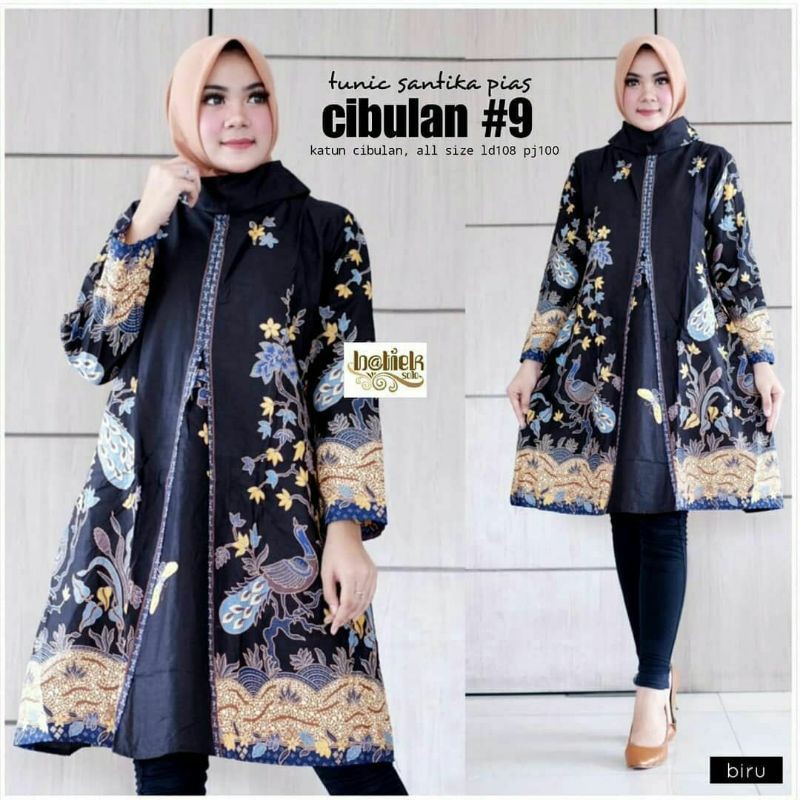 TUNIK BATIK PEKALONGAN TERLARIS CIBULAN 009