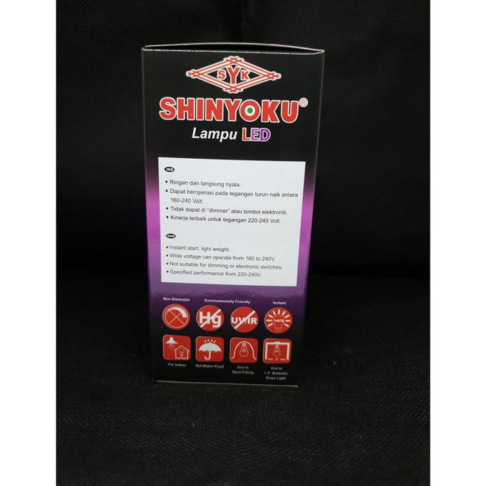 Kusus Hari Ini Lampu Led Shinyoku 15 Watt Putih Trendi