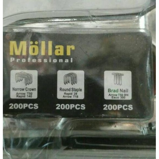 

[PRODUK ZDMIB] Staple Gun Tembak Tacker Staples Stepler Hekter mollar 3in1 jok kulit kardus JW0