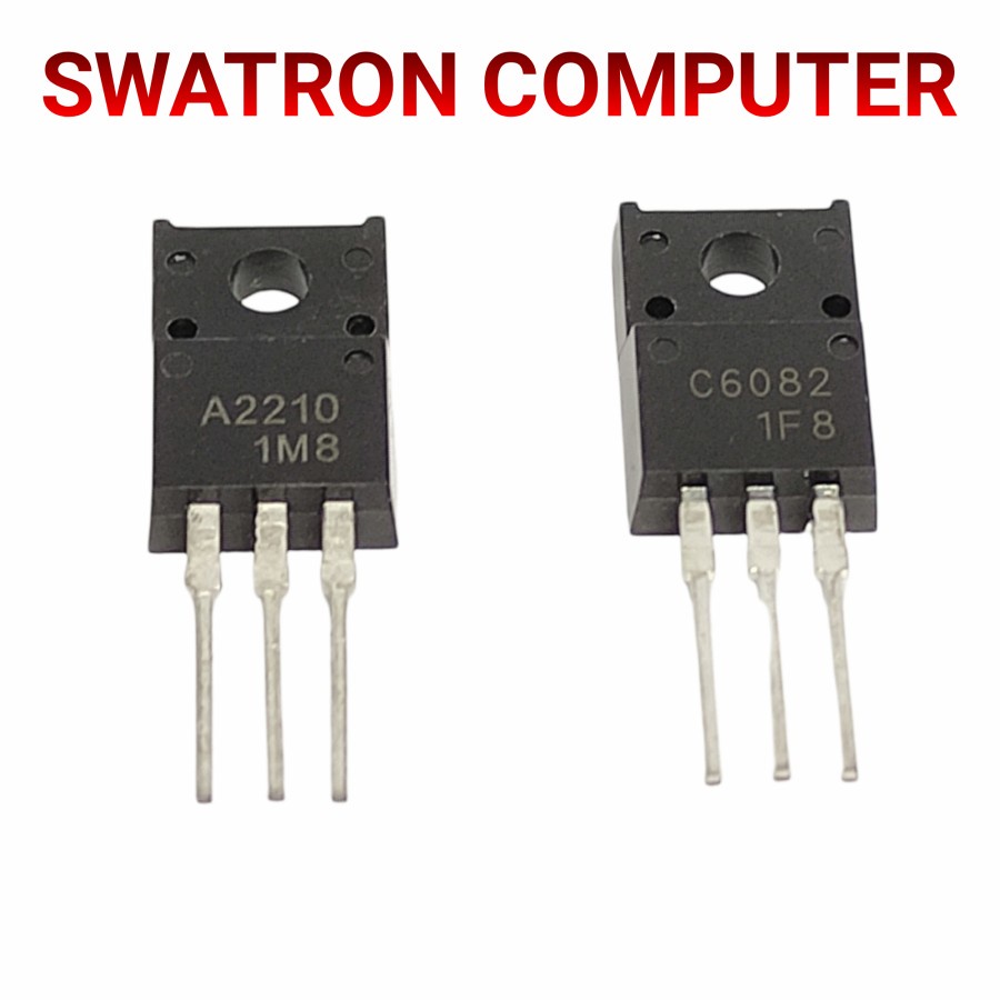 TRANSISTOR A2210 + C6082 EPSON 1390 L1300 L1800 T1100 1300 1800 1100