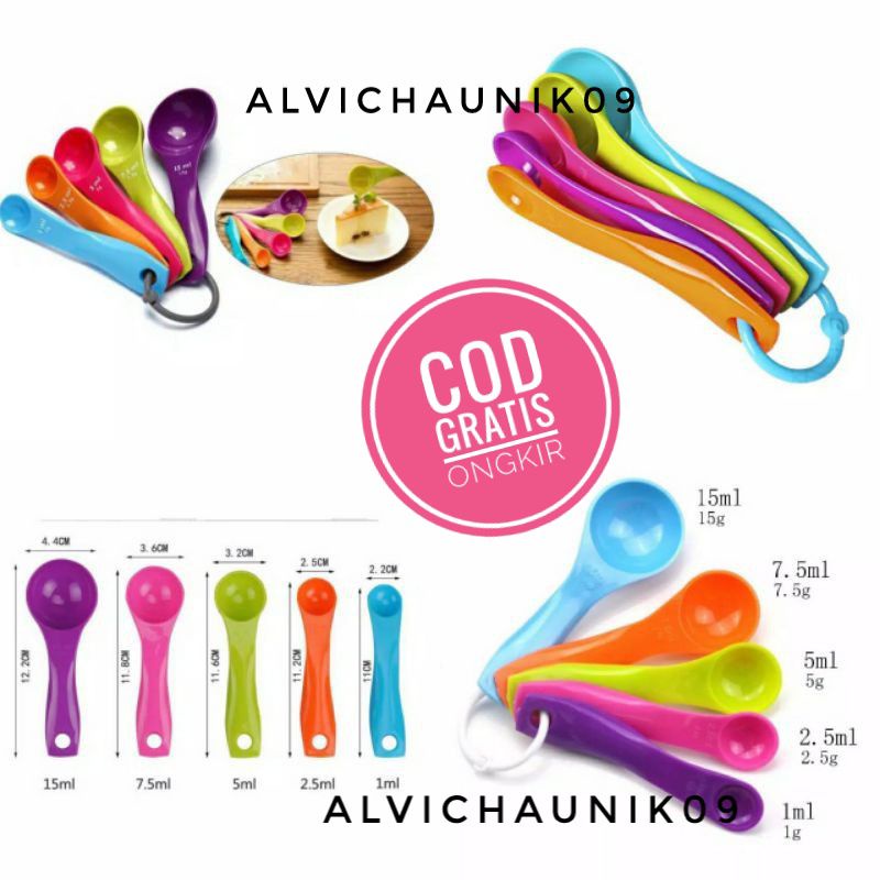 sendok takar 5in1