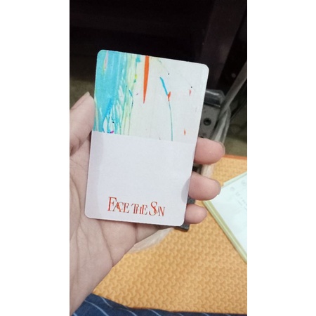 (BISA SATUAN) Seventeen Face The Sun Carat Version Photo card