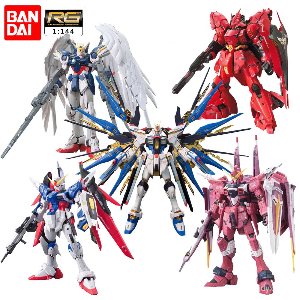 Jual Bandai RG 1/144 Gundam SAZABI UNICORN Zeong Justice Wing Astray