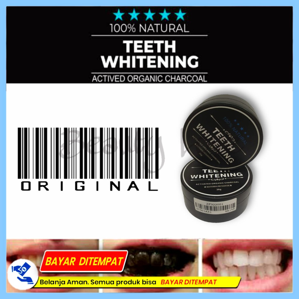 TERMURAH DAPAT 2 PCS | 100% ORIGINAL Pemutih Gigi Permanen Dan Perontok Karang Gigi Halal Plak Gigi