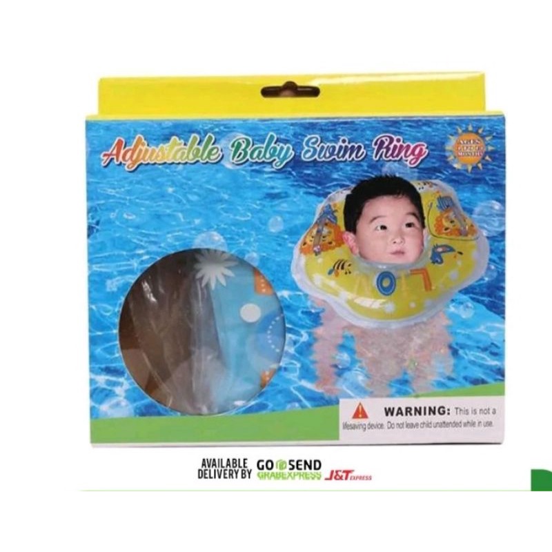 Neckring baby swim ring pelampung anak bayi ban renang leher