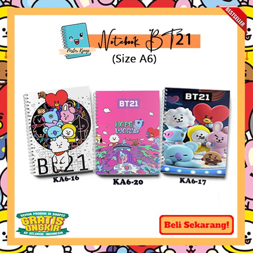  TERLARIS Notebook K pop  Buku  Tulis Kartun Buku  Catatan 