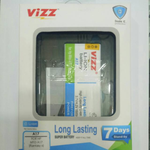 Baterai Double Power Vizz Mito A17