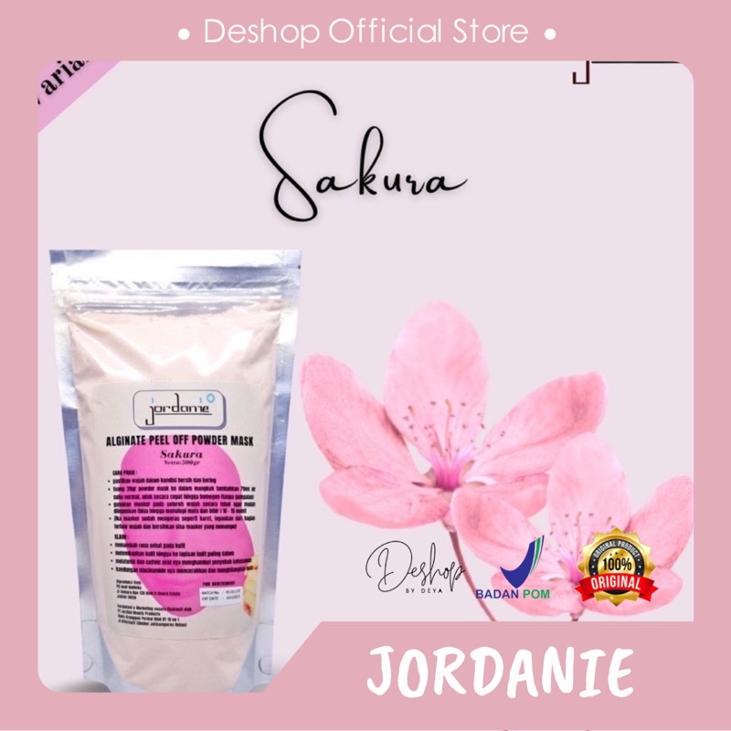 BPOM - Jordanie Peel Off Mask Sakura 500gr