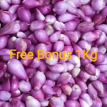 

Bawang Merah Kupas Brebes Besar 100gr + Gratis Bonus