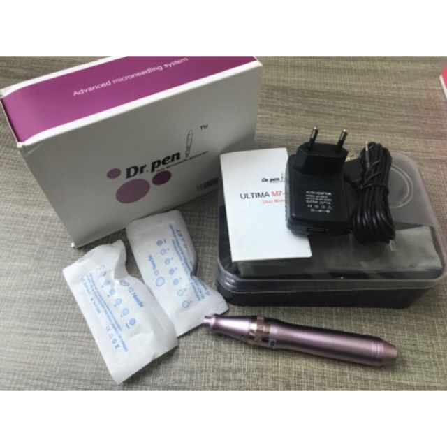 Dr pen ultima m7 W auto microneedle system penetrasi serum bbglow, scar dan stretch mark wireless