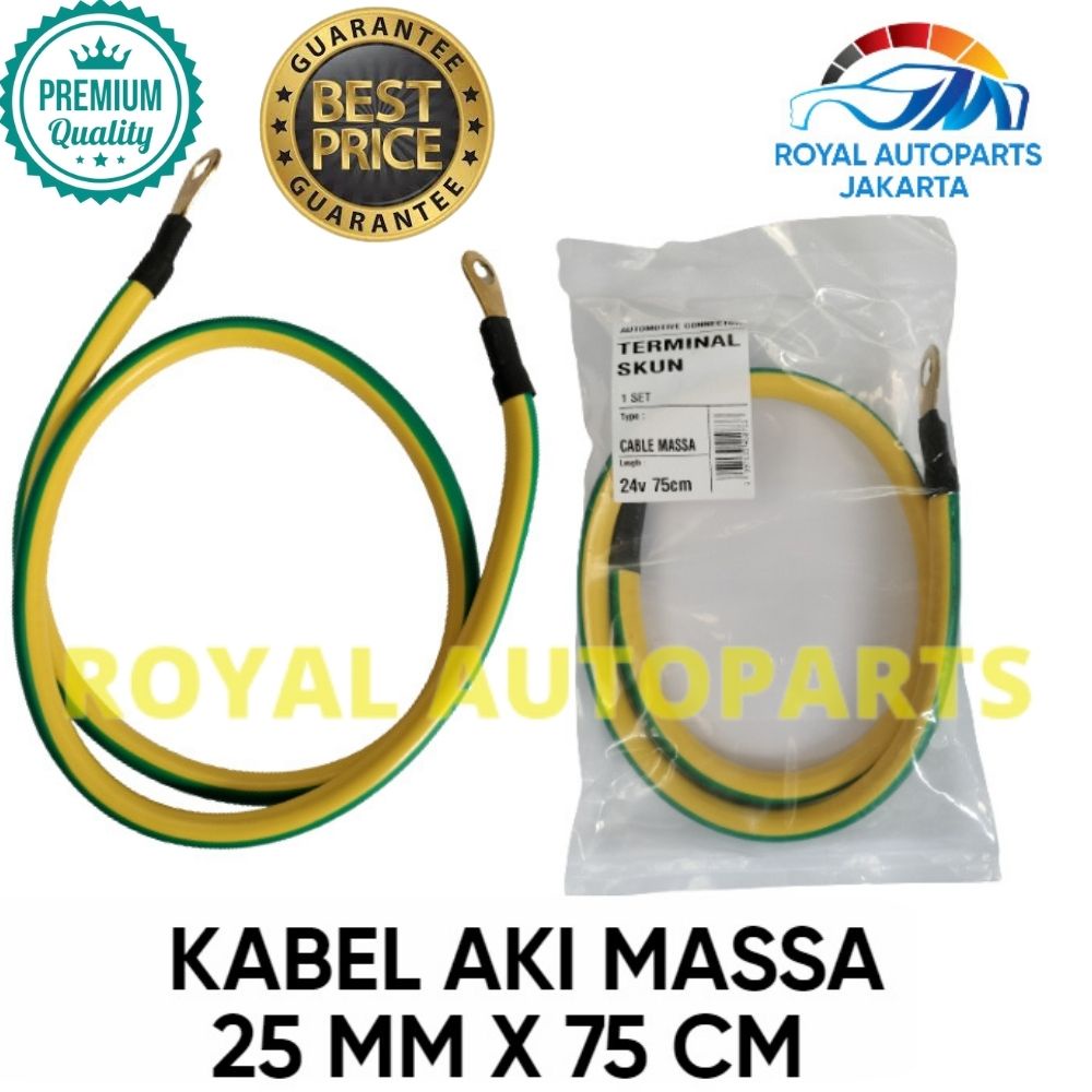 Jual Kabel Aki Massa Serabut Premium Mm Cm V Universal Shopee Indonesia