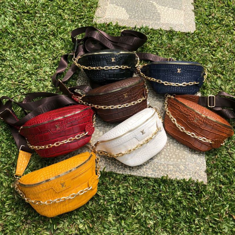 lv waistbag croco super