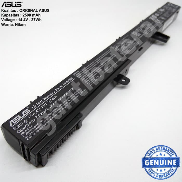 Baterai Asus X451L X451LA X451LB X451LN X551L X551LA X551LB X551LN ORI