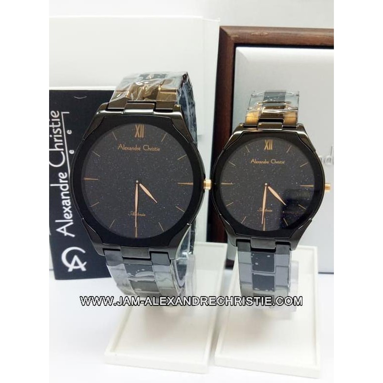 Kualitas Terbaik Jam Tangan Pasangan Alexandre Christie Original AC 8602 FBLYL CP PROMO | CUCI