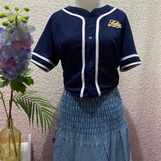 PRELOVED ERIGO BASEBALL JERSEY TOKYO ORIGINAL (thrift shop)
