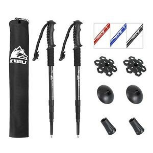 Tongkat Stick Telescopic MOUNTAIN Hiking Stick Gunung HIGH QUALITY