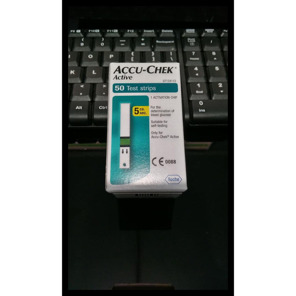 STRIP ACCU CHECK ACTIVE - ROCHE - STRIP ACTIVE - STRIP ACCU CHECK FREE ONGKIR