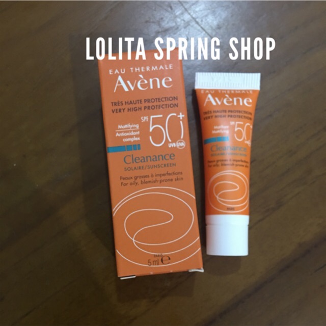 Avene Sunblock Cleanance Spf 50 for Acne