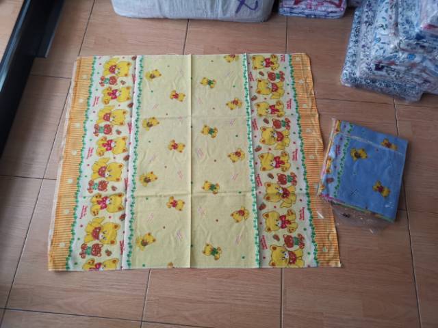 6pcs Bedong bayi flanel kuwata 110 x 90 cm