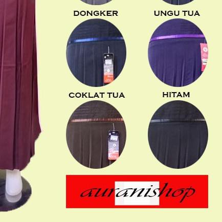 ☞ Rok kerja wanita ferari plisket size XL/ rok wanita muslimah bahan ferari tebal lembut tebal jatuh
