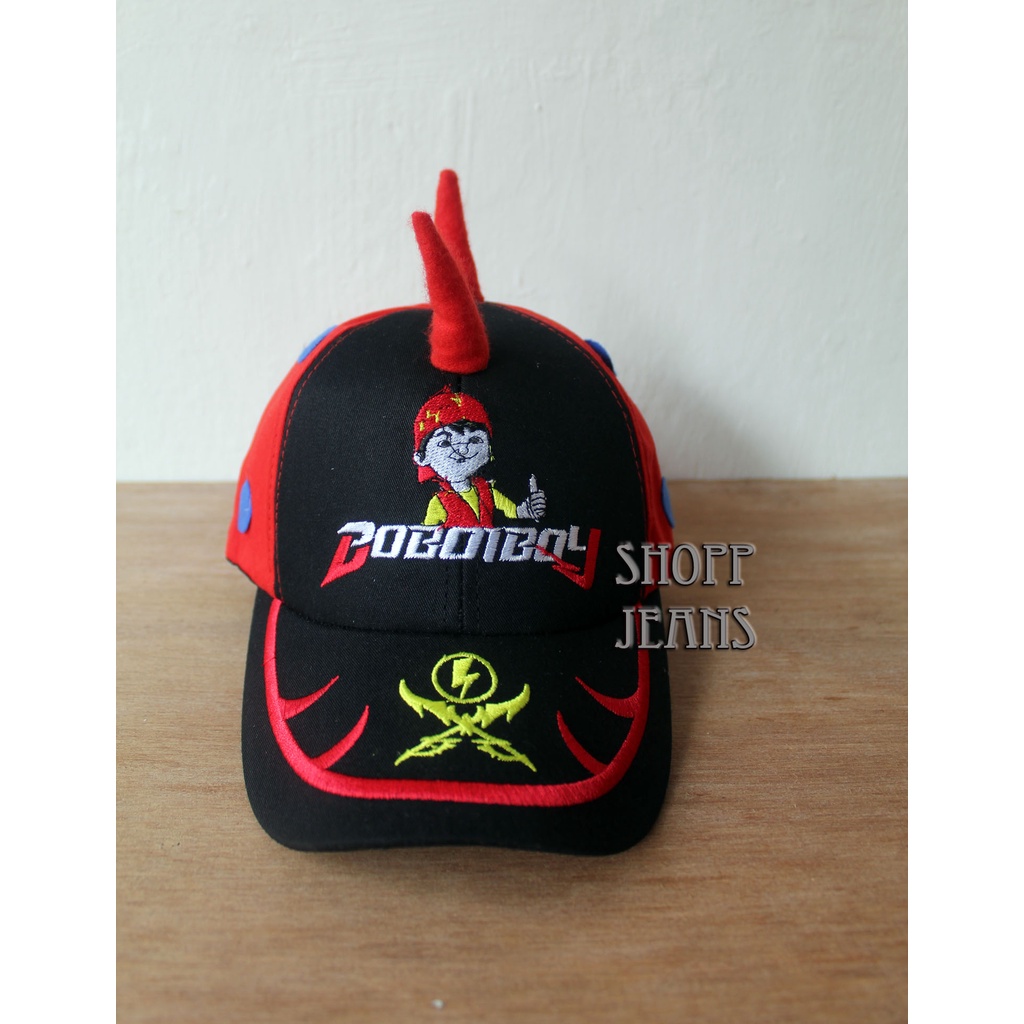 DIERSI STORE TOPI BOBOIBOY ANAK BORDIR TEBARU/TOPI BOBOIBOY MODEL TERBARU/TOPI BASEBALL