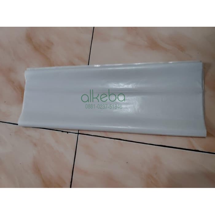 Laundry bag hotel trashbag putih tas plastik per kilo 40 x 60 cm