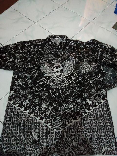 Promo Baju Batik Pria Kemeja Batik Garuda Risna Batik Hrb026 Kenongo Kemeja Batik Keren Batik Garuda