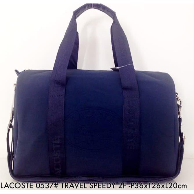 promo tas travel lacoste handbag selempang travel speedy 0537 - 6 terbaru