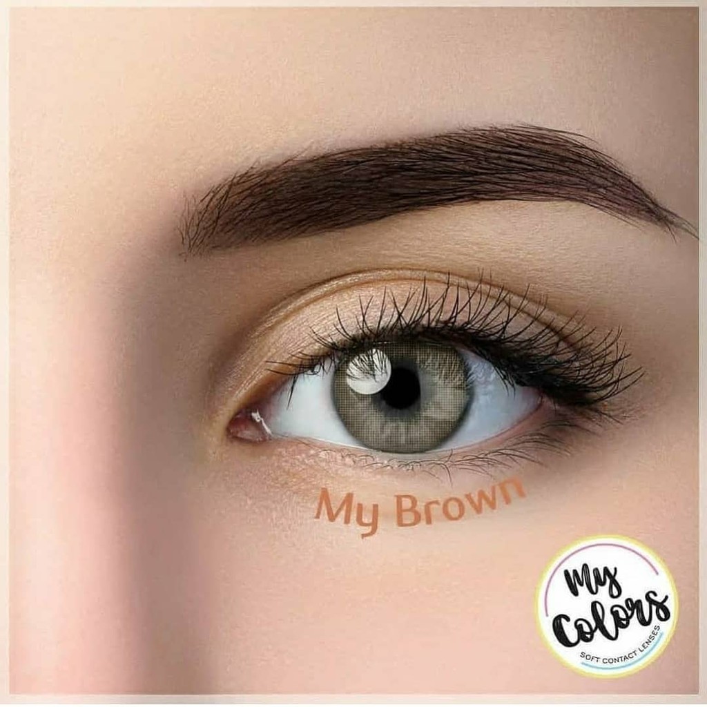 (MINUS) SOFTLENS NEW MY COLORS MY GREY DAN MY BROWN