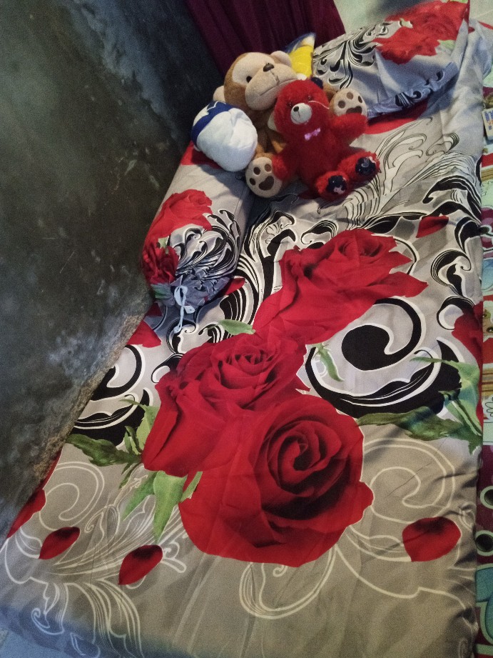 Sprei Bonita (varian A) Single Disperse 3d Ukuran 120x200 Cm