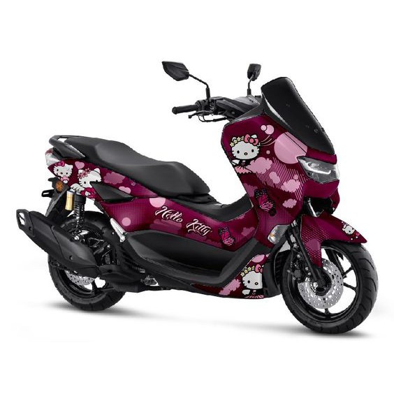TERLARIS Stiker Decal Full Body New Nmax 2020 Facelift  Hello Kitty 2