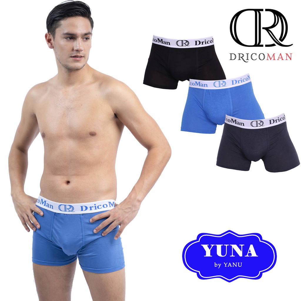 

DRICOMAN | Boxer Pria DRICOMAN 6699 Karet Terang