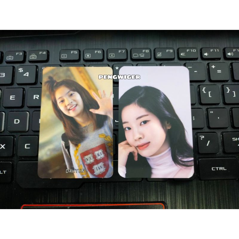 [BACA DESKRIPSI] Photocard Dahyun The Story Begins & Apieu Nunc (BOOKED)