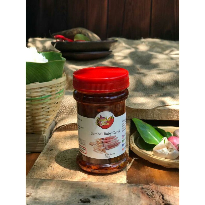 

Sambel Baby Cumi - Sambel Burini