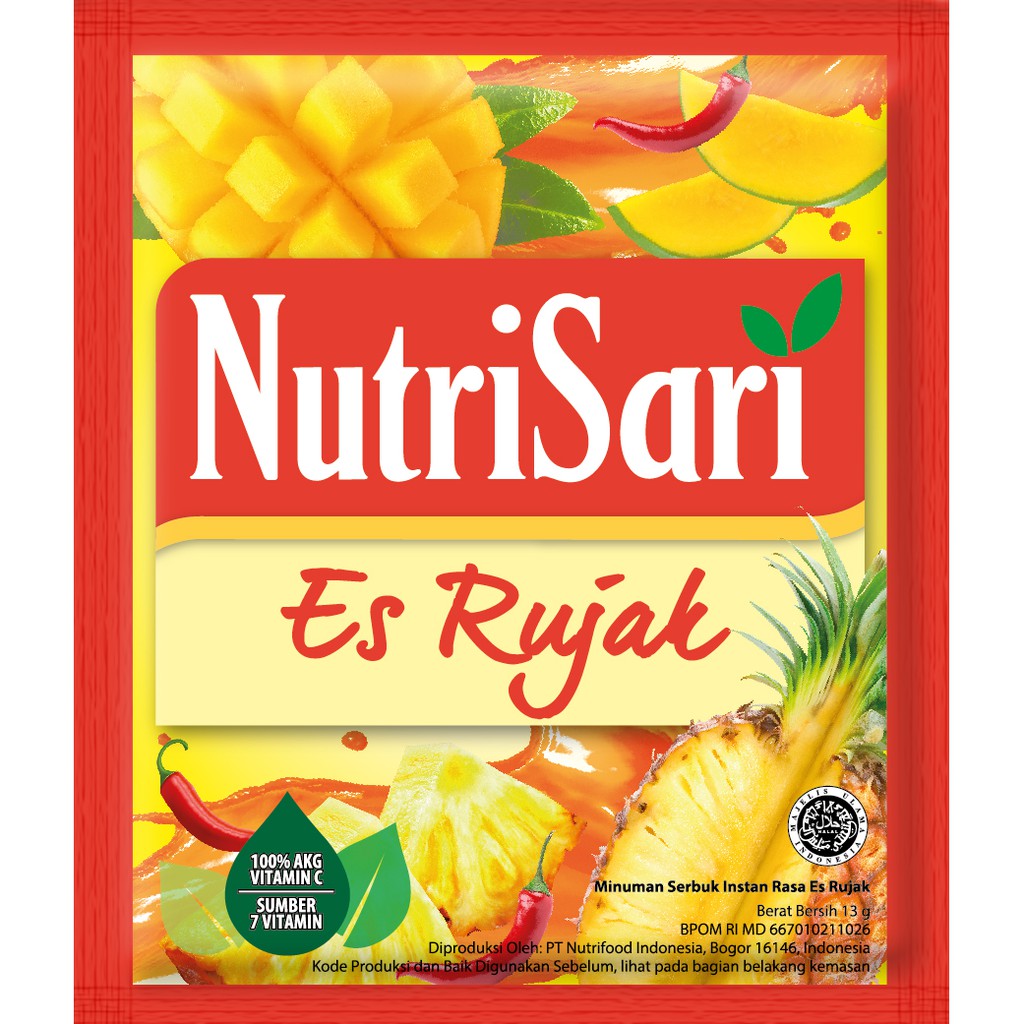 

NutriSari Es Rujak 1 PACK (4 RENCENG)