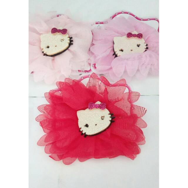 Jepit rambut anak hello kitty