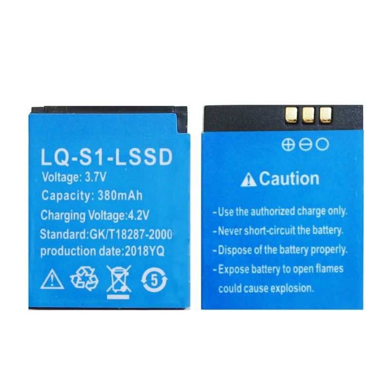 Baterai Smart Watch Lq-s1-lssd 380mah Untuk Dz09