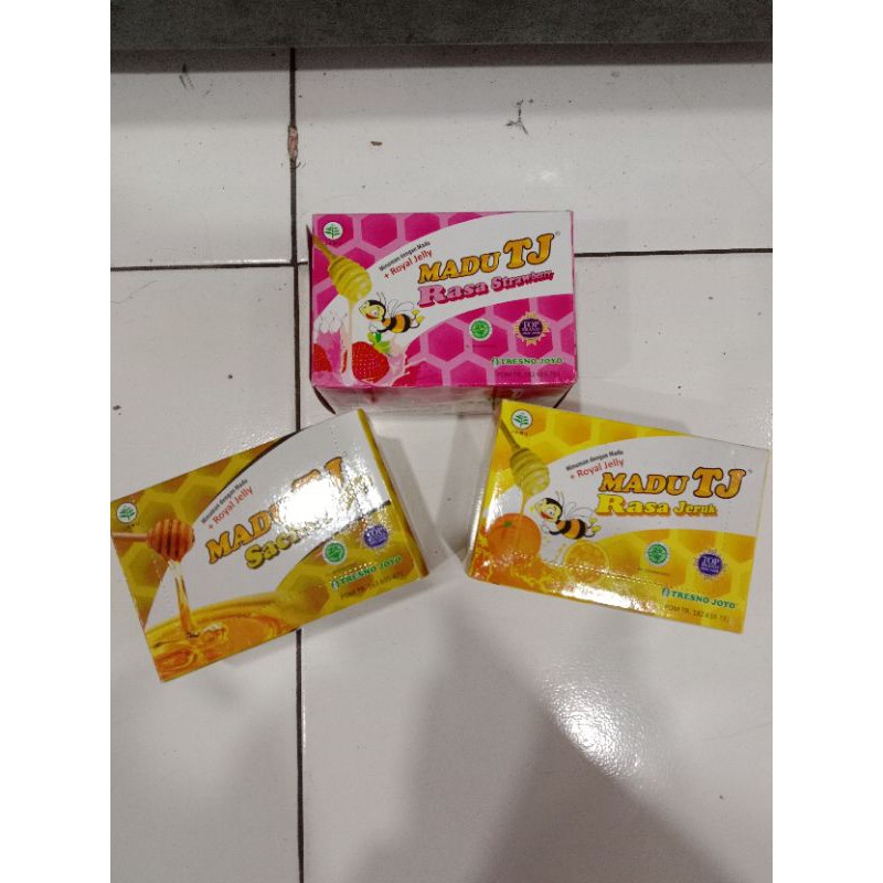 

Madu TJ Sachet all Variant