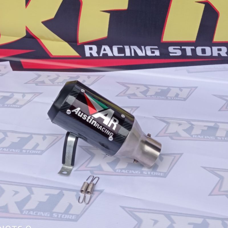 SLENCER SILINCER SELENCER KNALPOT AUSTIN RACING VIXION SONIC GTR 150 R 15 NINJA 250 FI MONO 250