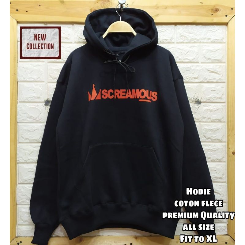 JAKET SWEATER HOODIE SCREAMOUS / JAKET SCREAMOUS PRIA PREMIUM