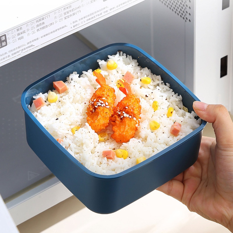 Kotak Makan Siang Bento 2 Lapis Untuk Pekerja Kantor / Pelajar