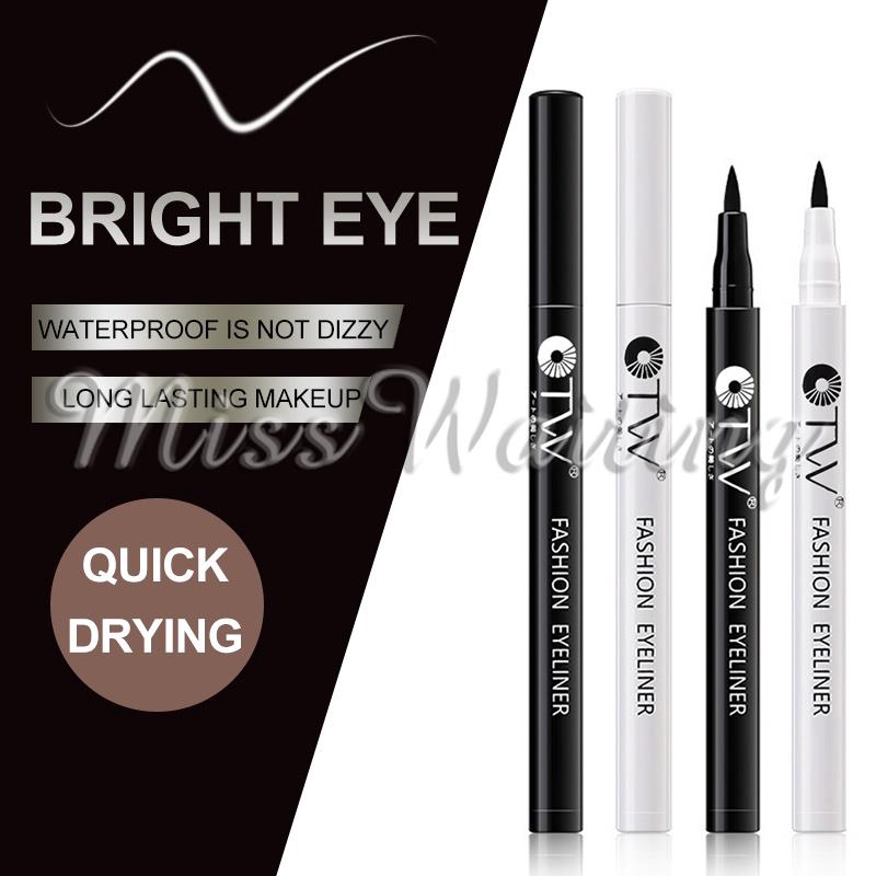 Eyeliner Pencil Flussiger Eyeliner Eyeliner Pen Waterproof Woman Black Eye Painting Cosmetic Shopee Indonesia