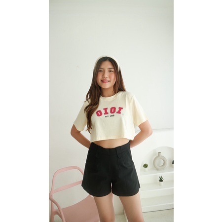 GIO TOP - CROP TOP CASUAL PREMIUM WANITA