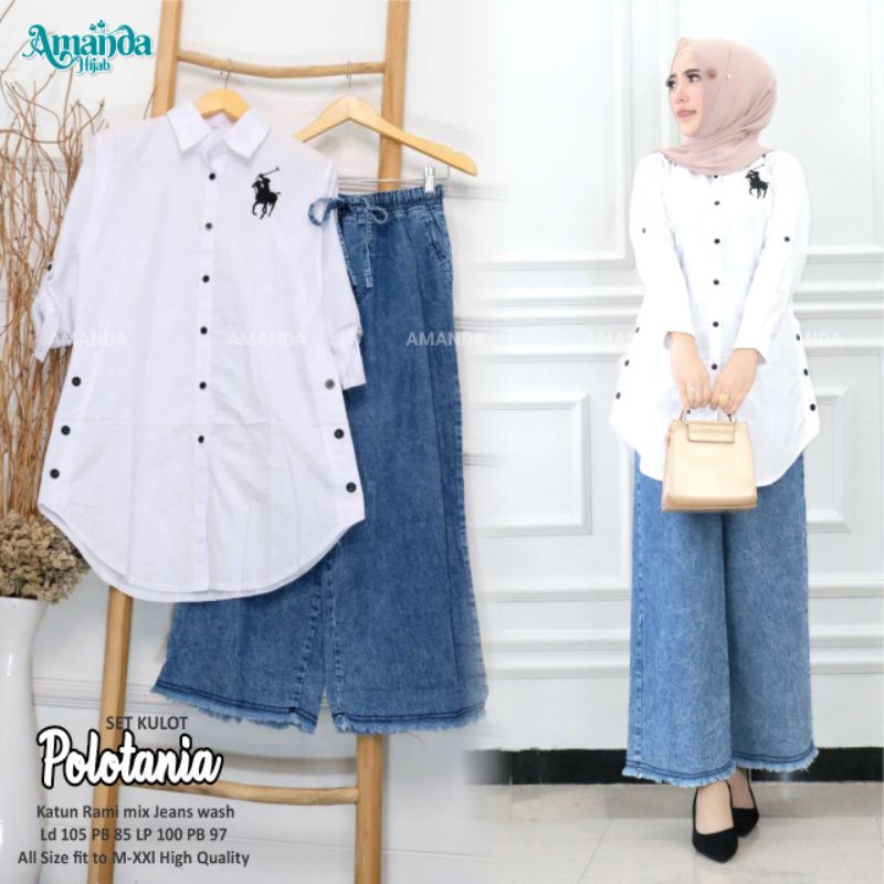 set kulot pulotania by amanda hijab